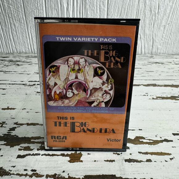 This Is The Big Band Era Cassette Tape 1971 Jazz Orchestra Ensemble Swing Vtg - Picture 4 of 6
